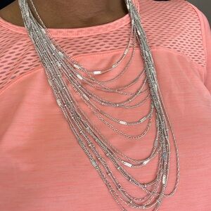 Silver necklace